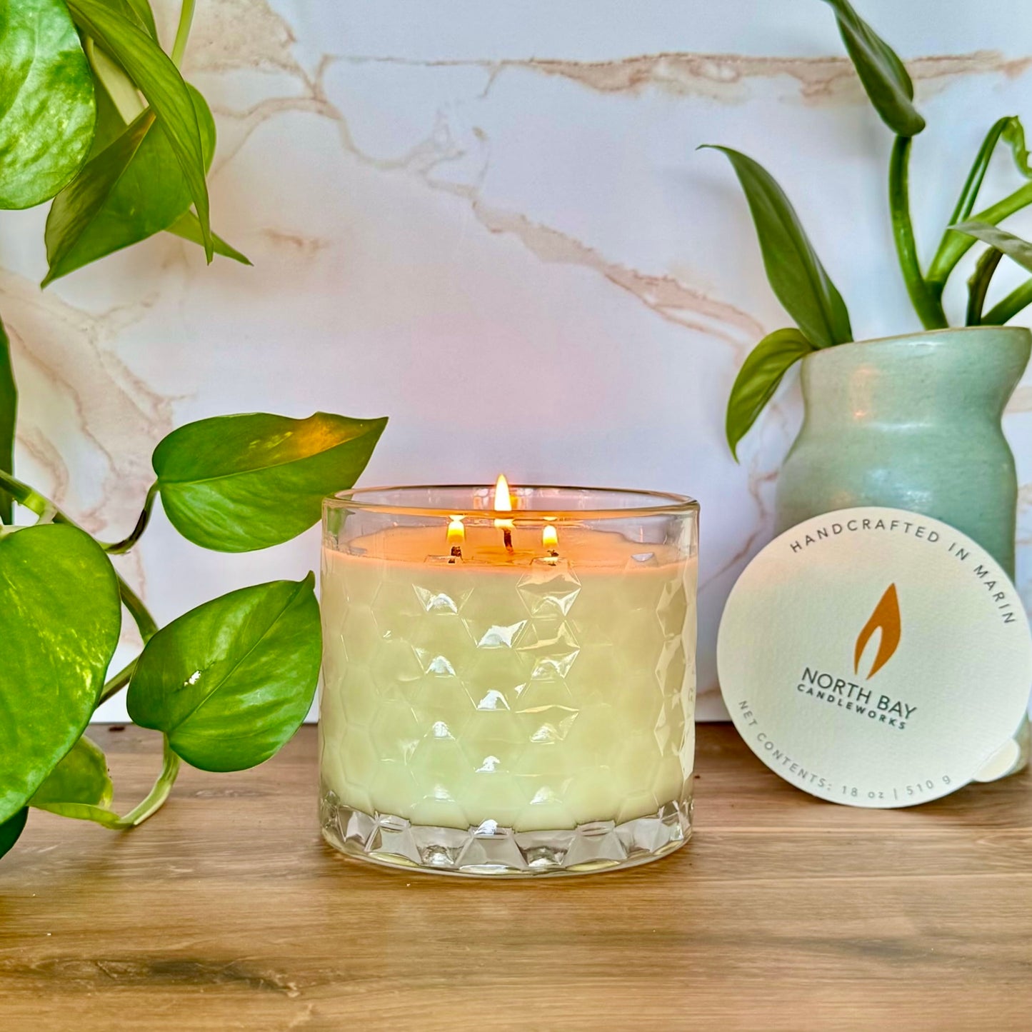 Triple Wick Candle